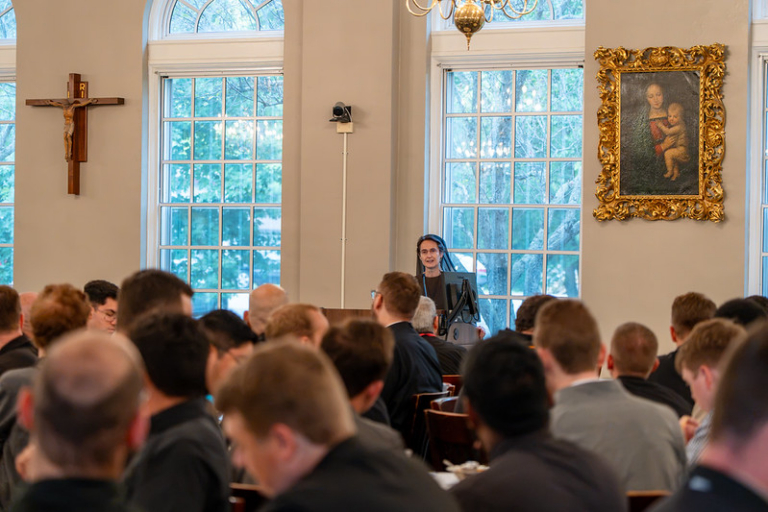 Sr. Raffaella Petrini Visits USML, Mundelein Seminary